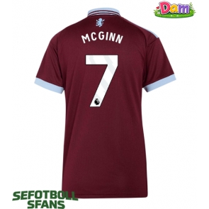 Aston Villa John McGinn #7 Hemmatröja Kvinnor 2026-27 Kortärmad